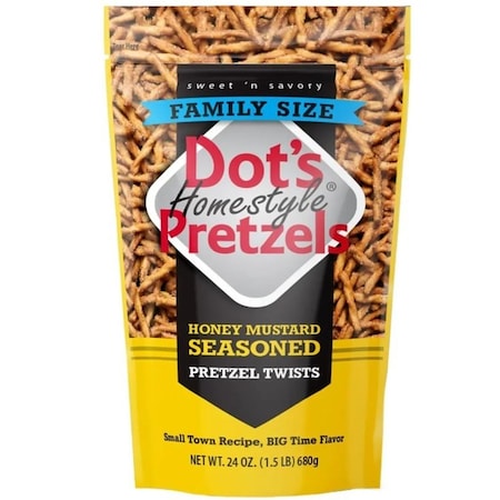 Dots Pretzels PRETZEL HONEY MUSTARD 24OZ 71926