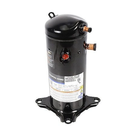 Copeland Compressor, Black, Steel, 16-7/16inH ZP51LXE-TFD-800