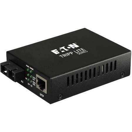 Eaton Eaton Media Converter, Ethernet to Multimode Fiber SC, 10/100/1000 Mbps N785-001-SC