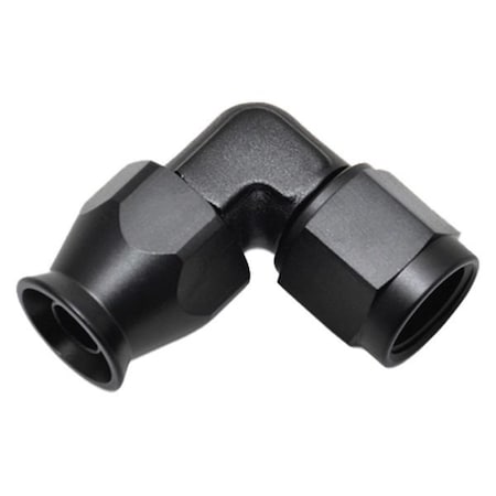 Vibrant -8AN Forged Aluminum Non Swivel Hose End for PTFE Lined Hose 29988