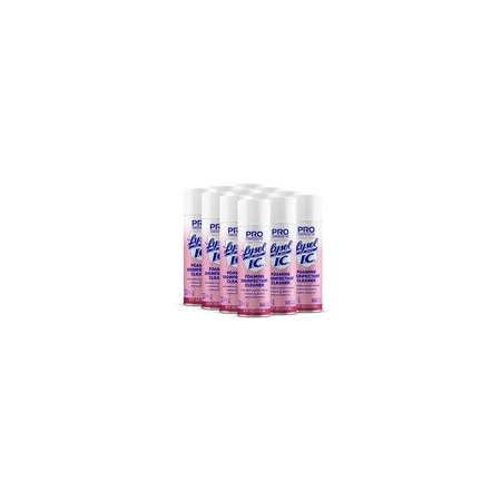 Lysol I.C. Foam Disinfectant, For Hospital, Multi Surface, Multipurpose, Ready-To-Use, Aerosol, 24 fl oz, 12PK 95524