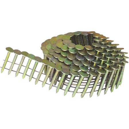 Bostitch 1-1/2''x0.120'' 15 Degree Wire Weld Galvanized Coil Roofing Nail, 7200 Ct. CR4DGAL