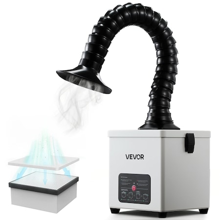 Vevor Solder Fume Extractor 3-Stage Filtration 180m cu/h Soldering Smoke Absorber DX50