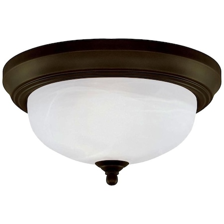 Westinghouse Fixt Int 2L Flsh Mnt Orb 64291