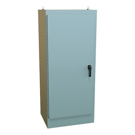 Hammond Handle Electrical Enclosure, 72 in H, 24 in D, 31 in W, 12, 13, 3R, 4, Steel HN4FS723124