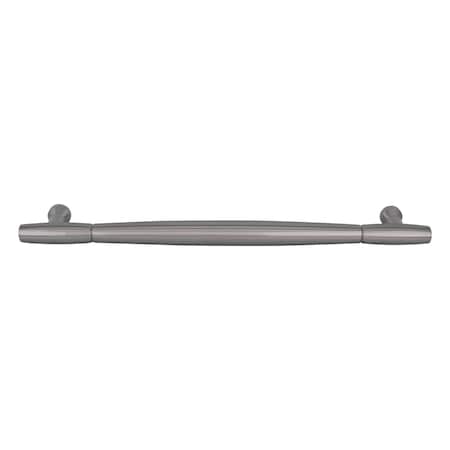 Brixwell Contemporary Cabinet Appliance Pull, 12in Center-to-Center, 14in Lx7/8in W, Satin Nickel Finish BXB70045G10