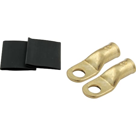 Quickcar Racing Products Power Ring - 2 AWG - 0.31 in. Hole with Heat Shrink QRP57-540