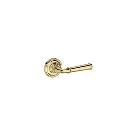 Baldwin Residential Door Levers Passage Right Hand Non-Lacquered Brass PSDUNTRR031