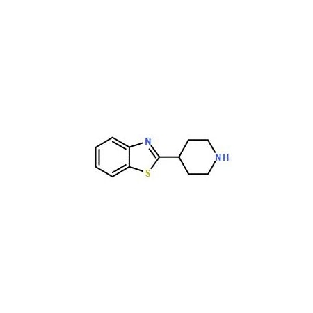 Ak Scientific 2-(4-Piperidinyl)-1, 3-benzothiazole (1g), CAS 51784-73-7 V6350-1g