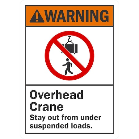 Lyle Overhead Crane Suspended Loads, 10x14, Non-Reflective, White G-1442-PL_10x14