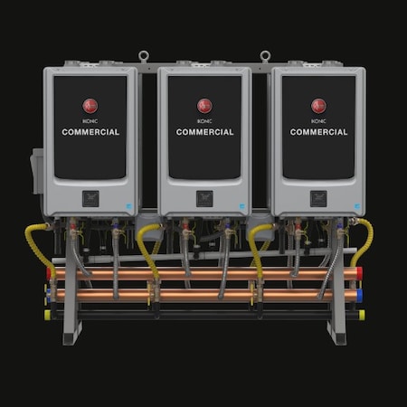 Rheem Gas Tankless Water Heater, 54.3 in H RTRS-FS422DVLN