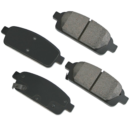 Akebono 11-12 Chev Volt-Cruze:Rear Proact Disk Pad, Act1468 ACT1468