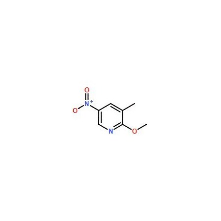 Ak Scientific 2-Methoxy-5-nitro-3-picoline (5g), CAS 89694-10-0 Q552-5g