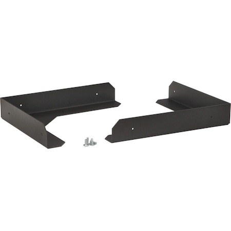 Kendall Howard Kendall Howard Mounting Bracket for DVR, Computer, VCR - Black Powder Coat - 2 1917-3-002-00