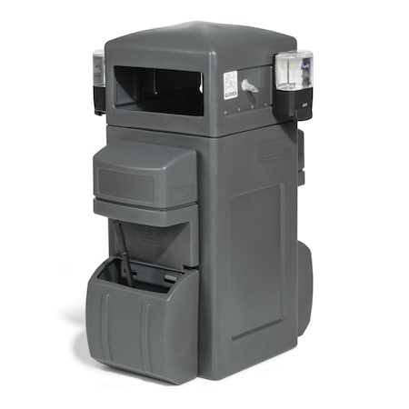 Masonways WASTE WNDSHLD, GRAY 20X47X34IN SVC106-GY