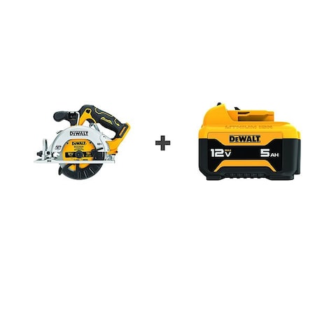 Dewalt DEWALT 12V Circular Saw BONUS BATTERY DCS512B/DCB126