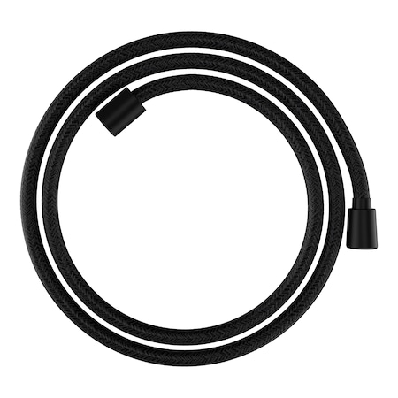Hansgrohe DesignFlex Textile Handshower Hose, 63" in Matte Black 28260670