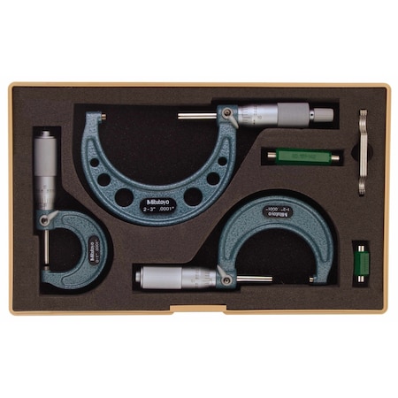 Mitutoyo Calibrated Micrometer Sets 103-922CAL