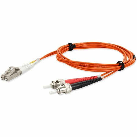Add-On 2M LC TO ST ORANGE OM4 DUPLEX OFNR (RISER-RATED) FIBER PATCH CABLE ADD-ST-LC-2M5OM4-OE