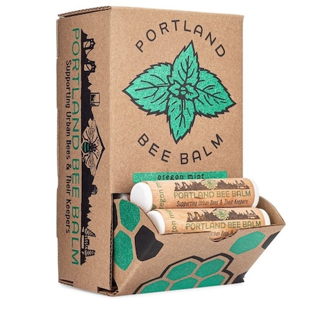 Portland Bee Balm Lip Balm, Oregon Mint 101