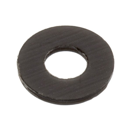 Zoro Select Flat Washer, For Screw Size #6 , Neoprene Not Applicable Finish, 25 PK Z8510