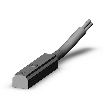 Smc Inline Solid PNP Direct, 3 Wire, 0.5m D-Y7P