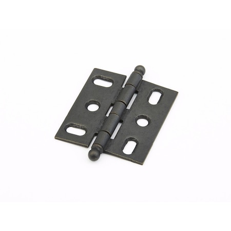 Schaub Ball Tip Mortise Cabinet Hinge Distressed Bronze Finish 1111B-DBZ