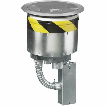 Hubbell Wiring Device-Kellems Recessed 8" Series, Kit S1R8PTZZ1ALU
