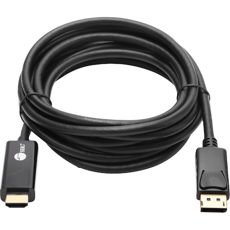 Siig DisplayPort 1.2 to HDMI Cable-10ft CB-DP1R12-S1