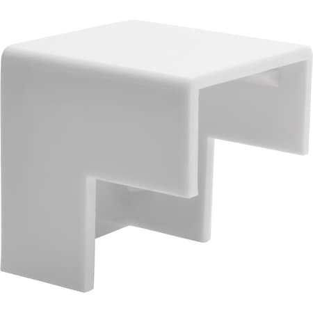 Tripp Lite Raceway Outside Corner Connector for Wiring Duct 20Pk White TAA N080-C25-OC-WH