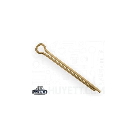 Huyett Cotter Pin, Brass, 0.250 in Dia x 3.000 in Effective Length CPB-250-3000