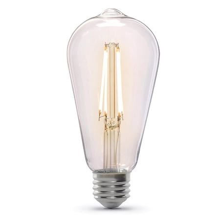 Feit Electric FT LED ST19 DL 60W, 2PK ST1960M2950FIL2