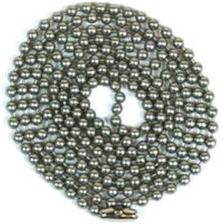 Swivel Chain Beaded 3Ft Brshd Pewter 60324 SW443781