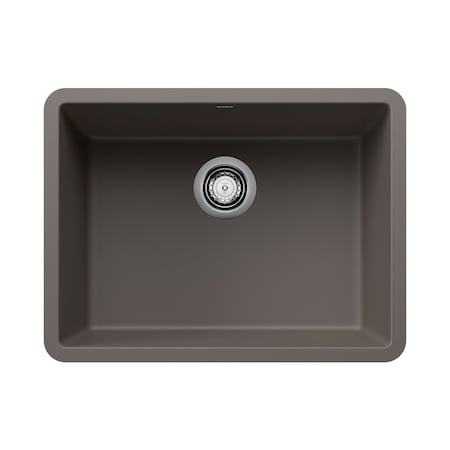 Blanco Precis 24" Single Bowl, Volcano Gray 527411