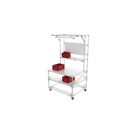 Trilogiq Mobile Workbench With Tool Holder Board, Picking, Storage And Led. 19330-01