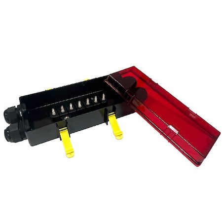 Optifuse IPX5 7-Way Junction Box, 30A/pole TJB-7P