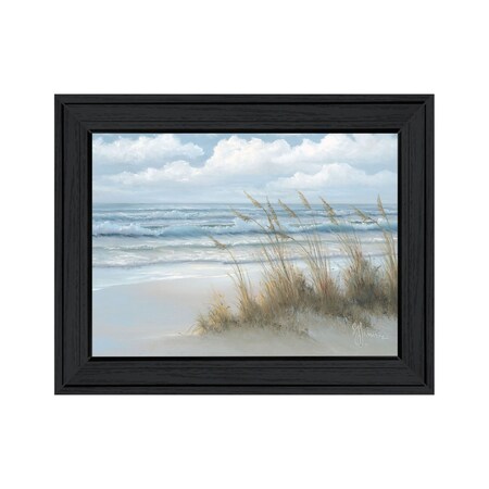 Homeroots Sea Oats Black Framed Print Wall Art 529956