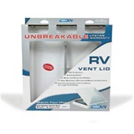 Hengs Ind HENG IND J291RWHC Jensen With Pin Hinge Roof Vent Lid White H6C-J291RWHC