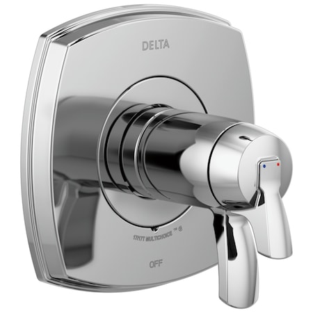 Delta Stryke 17 Thermostatic Valve Only Lumicoat Chrome T17T076-PR