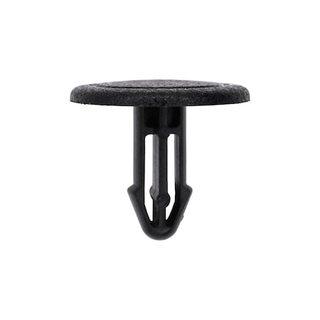Auveco Honda Retainer, Black Nylon, 20mm Head., 7mm Stem, 16mm Length, 15PK 22054
