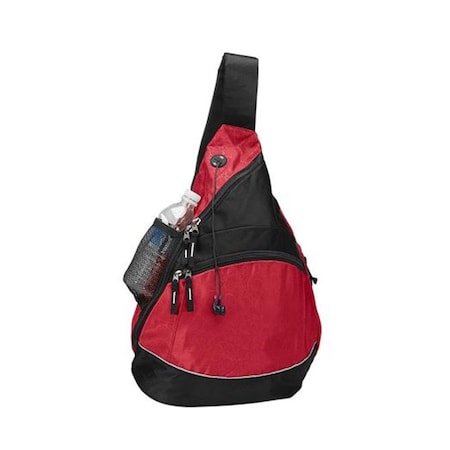 Sea Foam Co Buy Smart Depot The Monsoon Sling Backpack, Red 4813 Red