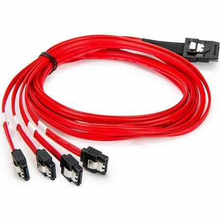 Rocstor PREMIUM 1M 3.28FT SERIAL ATTACHED SCSI SAS CABLE, 1X SFF-8087 36-PIN PLUG TO Y10C872-RD