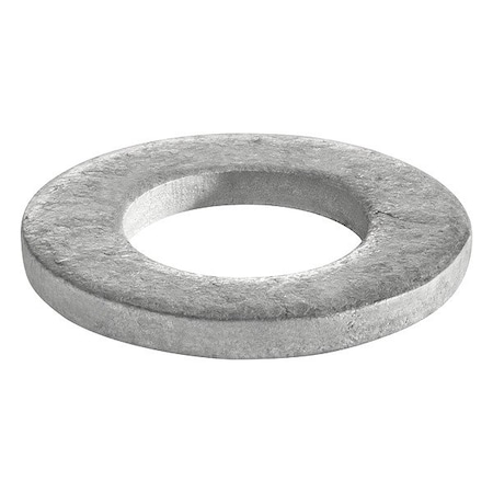 Zoro Select Flat Washer, For Screw Size M10 , Steel Zinc-Flake Finish, 25 PK ZWSH-657