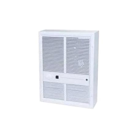 Tpi HF3315TRP Heater, Fan Forced Heater, 5120 to 10,240 Btu, 208/240 V, 10.8/12.5 A, Ivory HF3315TRP