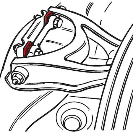 Specialty Products Co Caster Camber Shims 50 1/16 In. 47152