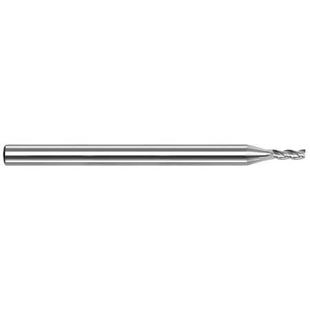 Harvey Tool 0.1562in (5/32) Cutter DIA x 1.2500in (1 1/4) L of Cut Carbide Square End Mill for Aluminum Alloys 746110
