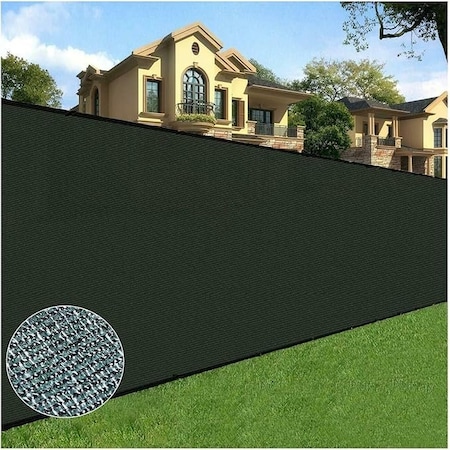 Boen Black 4ft. x 50 ft.Privacy Fence Screen 10-110