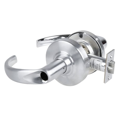 Schlage Grade 1 Classroom Lock, Sparta Lever, Less Cylinder, Satin Chrome Finish, Non-Handed ND94LD SPA 626
