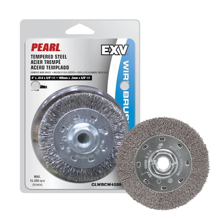 Pearl EXV Crimped Wheel WB 4 x .014 x 5/8-11 CLWBCW458E