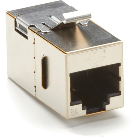 Black Box Cat6A Shielded Keystone Coupler C6ACP70S-SV